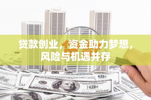 沙鹿贷款创业，资金助力梦想，风险与机遇并存