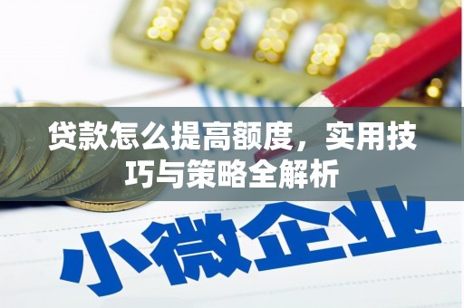 丰滨贷款怎么提高额度，实用技巧与策略全解析