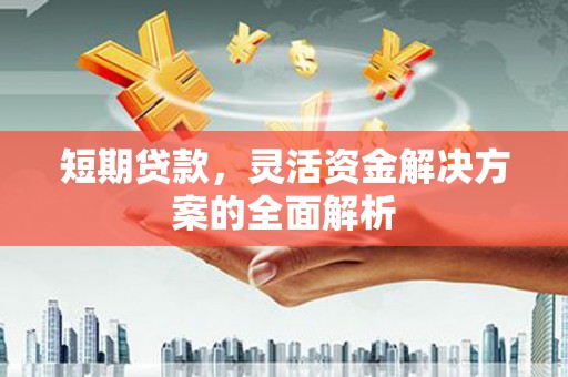 江东短期贷款，灵活资金解决方案的全面解析