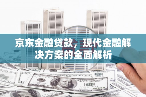 凤岗京东金融贷款，现代金融解决方案的全面解析