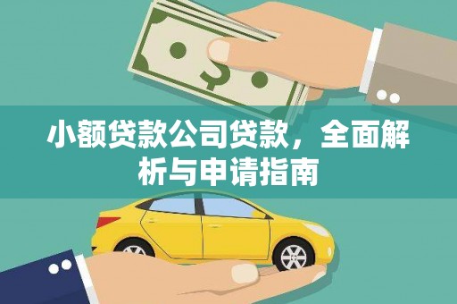 泰宁小额贷款公司贷款，全面解析与申请指南