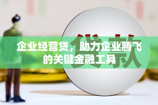 德保企业经营贷，助力企业腾飞的关键金融工具