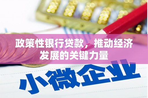 开江政策性银行贷款，推动经济发展的关键力量