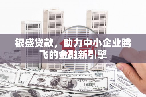 苑里银盛贷款，助力中小企业腾飞的金融新引擎