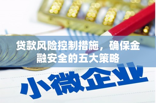 厦门贷款风险控制措施，确保金融安全的五大策略