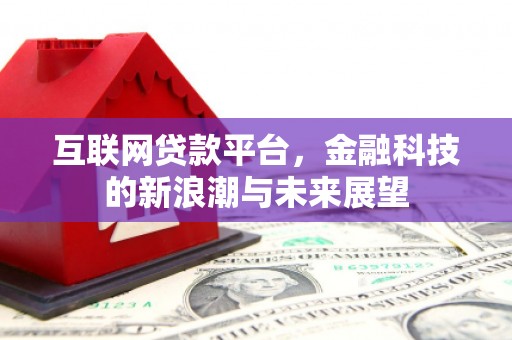 芗城互联网贷款平台，金融科技的新浪潮与未来展望