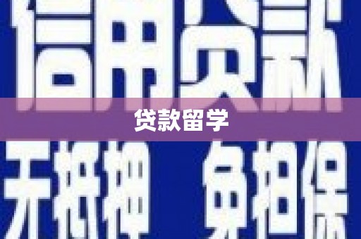 麻山贷款留学