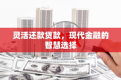 茅箭灵活还款贷款，现代金融的智慧选择
