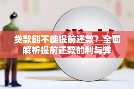 宾阳贷款能不能提前还款？全面解析提前还款的利与弊